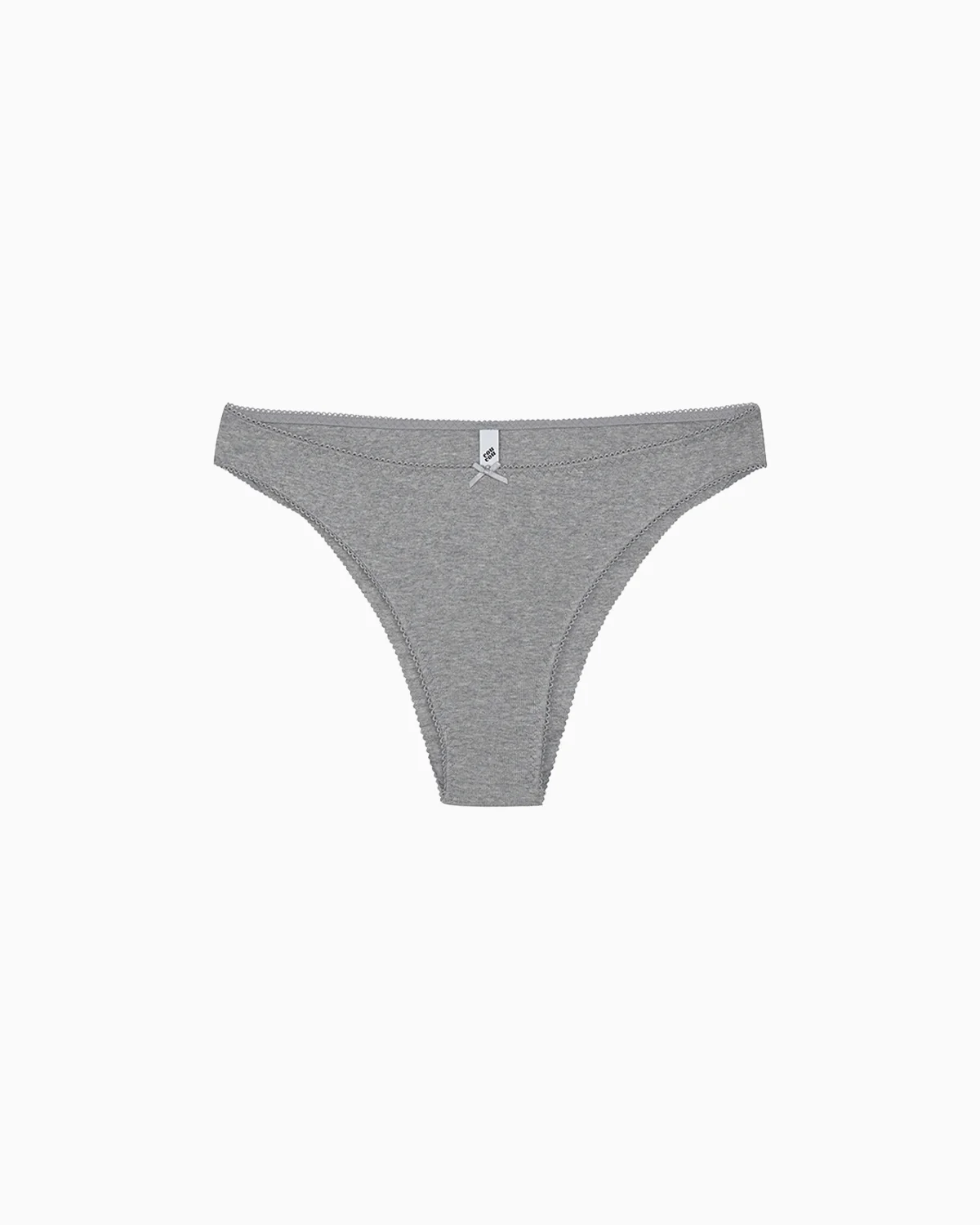 The Brazilian: Cotton Jersey Grey