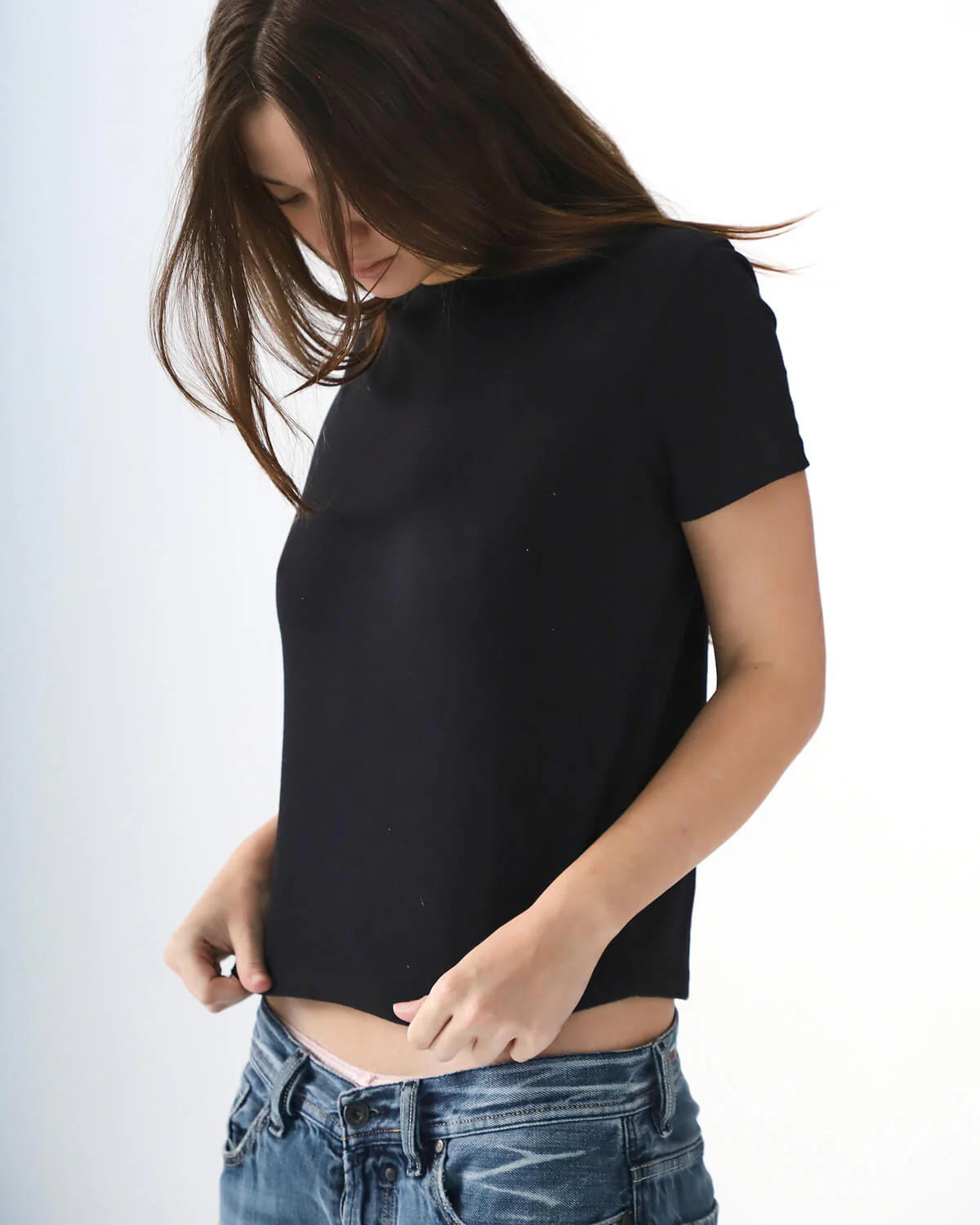 The Classic Tee: Heritage Cotton Black - Image 3