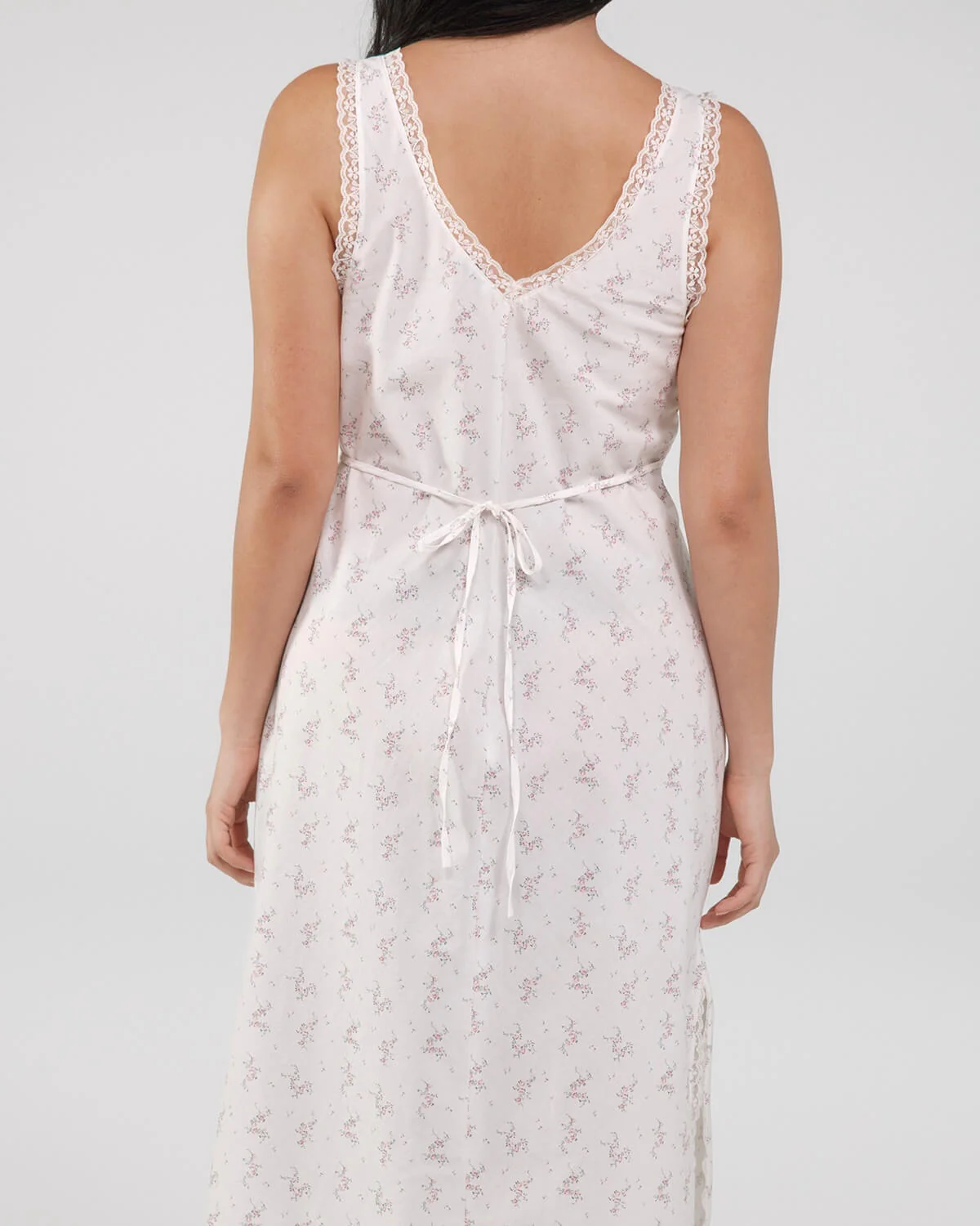 The Iris Slip: French Blossom Cotton Voile - Image 4