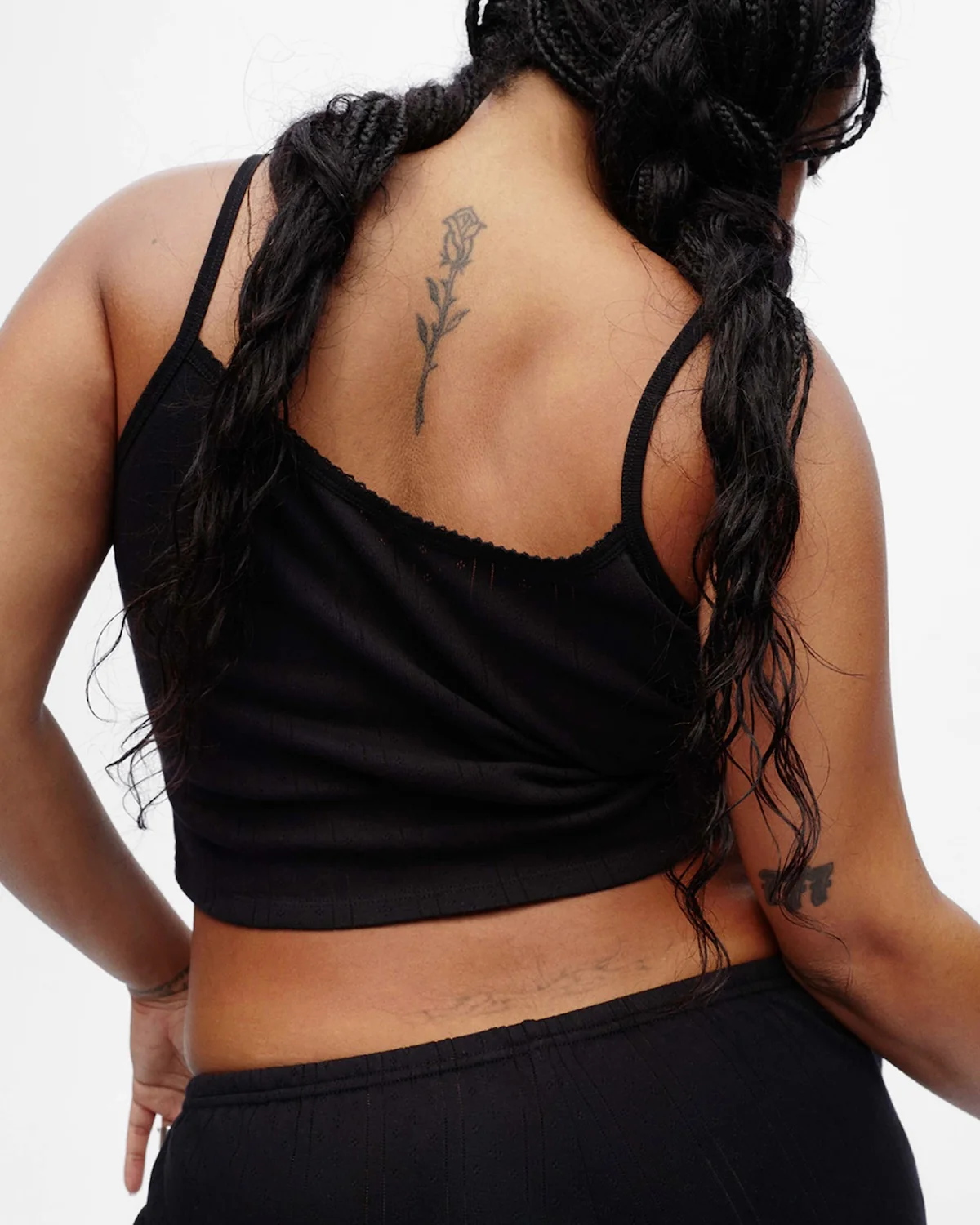 The Picot Tank Black - Image 4