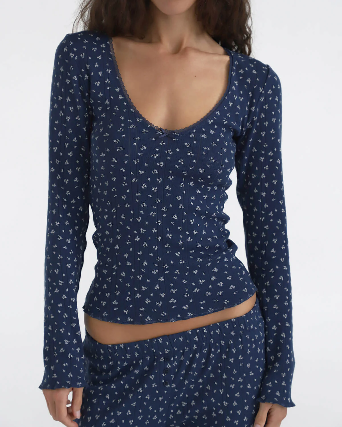 The Scoop Long Sleeve Midnight Fields - Image 4