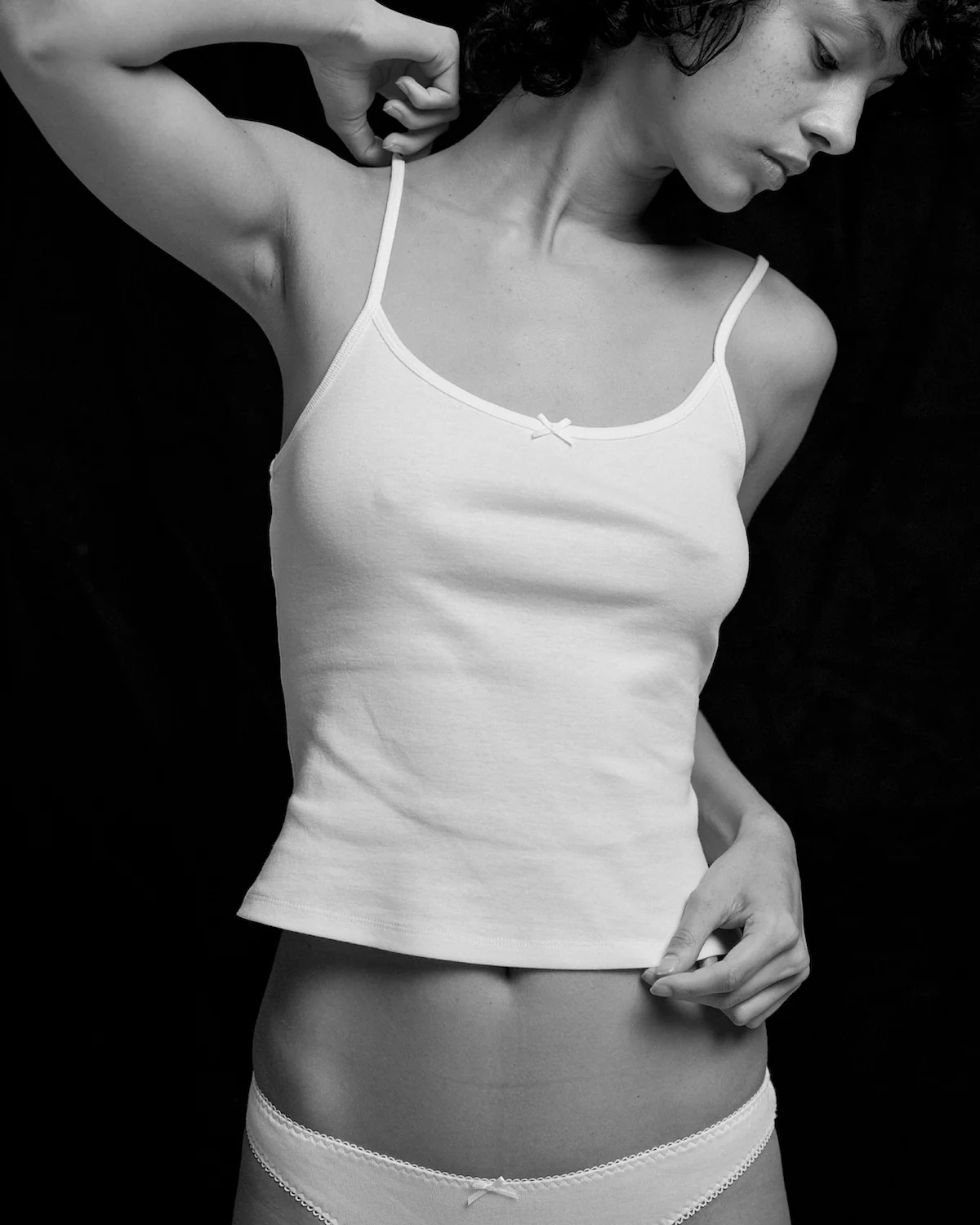 The Tank: Cotton Jersey White - Image 5