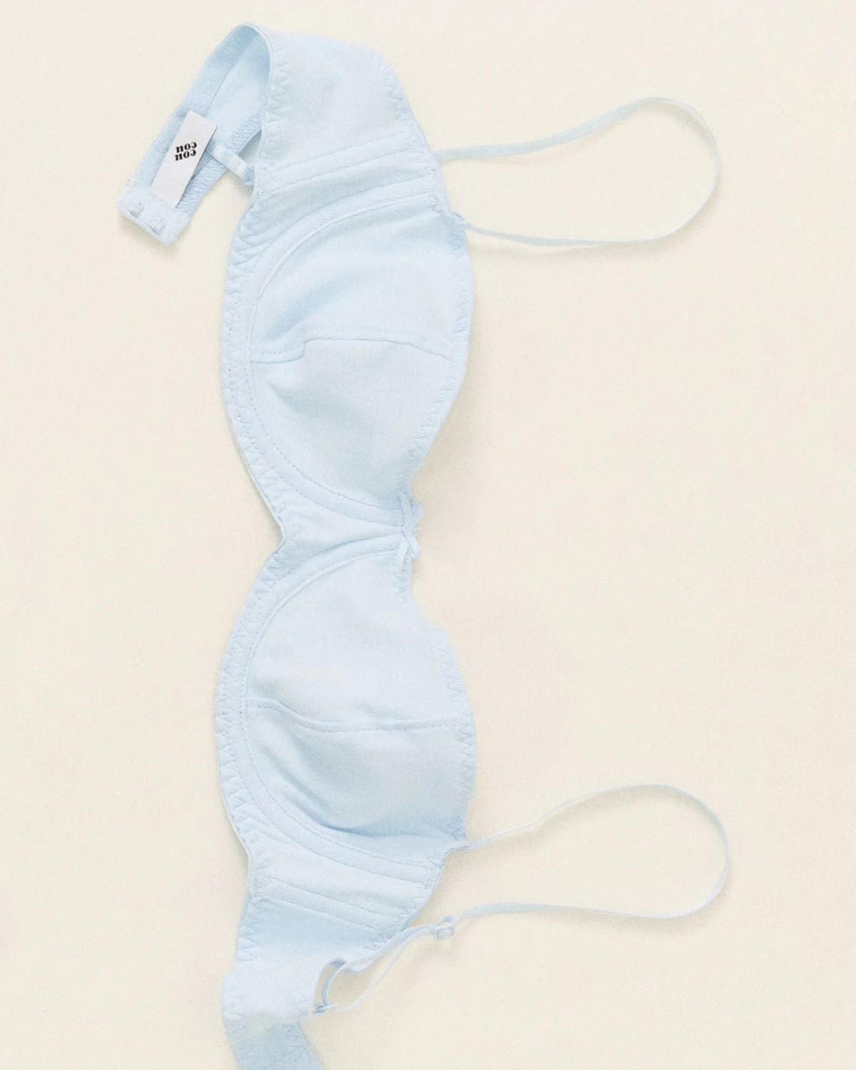 The Teacup: Cotton Jersey Sky Blue - Image 4