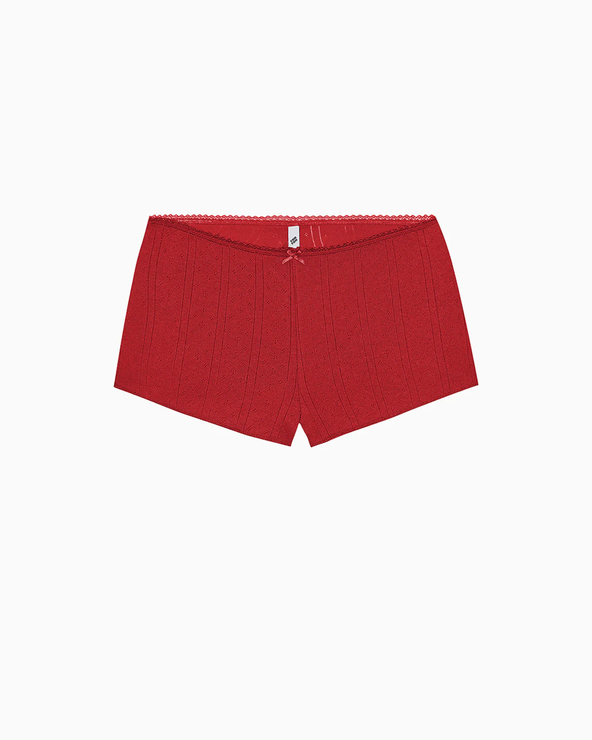 The Teeny Tiny Short Cherry Red